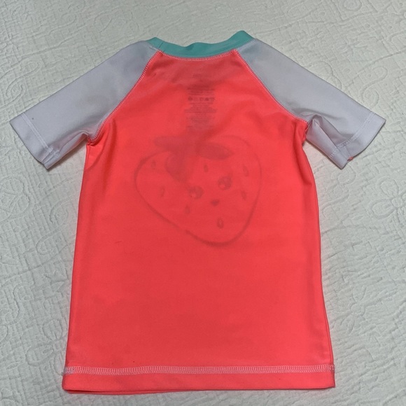 3T (5/$20) Strawberry Rashguard Top by George - Picture 8 of 12